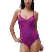 Femilet Tidra Deep V-neck Swimsuit Mixed 38 Dame