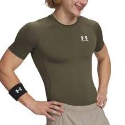 Under Armour HeatGear SS Compression Shirt Militærgrønn XX-Large Herre