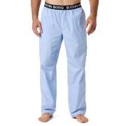 Björn Borg Core Woven Logo Pyjama Pants Lysblå bomull Small Herre
