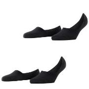 Burlington Strømper 2P Everyday Women Invisibles Svart Str 41/42 Dame