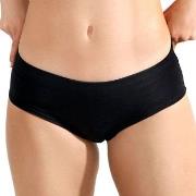 Bread and Boxers Cotton Hipsters Truser 2P Svart økologisk bomull Larg...