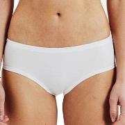 Bread and Boxers Cotton Hipsters Truser 2P Hvit økologisk bomull Large...