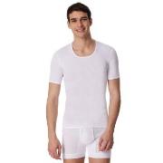 Schiesser Original Classics Short Sleeve Shirt Hvit bomull XX-Large He...