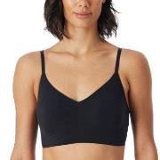 Schiesser BH Invisible Soft Bustier Padded Bralette Svart 40 Dame