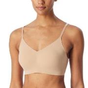 Schiesser BH Invisible Soft Bustier Padded Bralette Sand 40 Dame