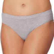 Schiesser Truser Pure Rib Organic Cotton Rio Briefs Lysgrå 38 Dame