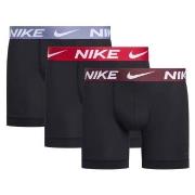 Nike 3P Everyday Essentials Micro Boxer Brief Rød/Blå  polyester Small...