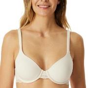 Schiesser BH Unique Cotton Wired Bra Krem bomull C 80 Dame