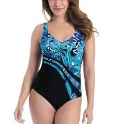 Anita Luella Swimsuit Svart/Blå C 40 Dame
