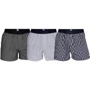 JBS 3P Organic Cotton Boxershorts Blå/Blå økologisk bomull Small Herre