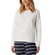Schiesser Mix and Relax Cotton Longsleeved Shirt Benhvit bomull 42 Dam...