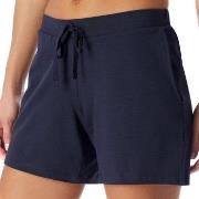 Schiesser Women Mix and Relax Cotton Shorts Mørkblå bomull 36 Dame