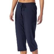 Schiesser Women Mix and Relax Pants Mørkblå bomull 44 Dame