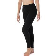 Schiesser Luxury Leggings Svart bomull 48 Dame