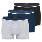 Schiesser 3P Organic Cotton Woven Boxer Brief Mørkblå bomull XX-Large ...