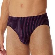 Schiesser Supermini Briefs Rød/Blå  bomull X-Large Herre