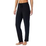 Schiesser Women Mix and Relax Straight Pants Svart modal 34 Dame