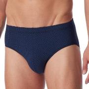 Schiesser Cotton Casuals Mini Brief Mørkblå økologisk bomull 3XL Herre