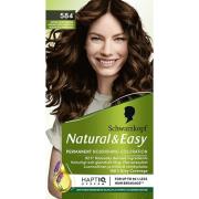 Schwarzkopf Natural & Easy 584 Mocka Chokladbrun - pcs 1