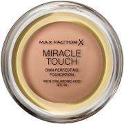 Max Factor Miracle Touch Skin Perfecting Foundation 80 Bronze - 11.5 g