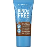 Rimmel London Kind & Free Skin Tint 601 Deep Chocolate - 30 ml