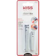 Kiss Nail and Toenail Clipper Duo - 2 pcs