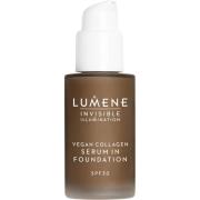 Lumene Invisible Illumination Vegan Collagen Serum in Foundation 9 - 3...