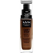 NYX Professional Makeup Can't Stop Won't Stop Foundation Mocha - 30 ml