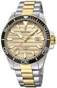 Festina Herreklokke F20362-1 Beige/Gulltonet stål Ø44.3 mm