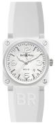 Bell & Ross Herreklokke BR0392-WH-C-SRB BR 03-92 Hvit/Gummi