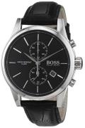 Hugo Boss Herreklokke 1513279 Jet Sort/Lær Ø41 mm