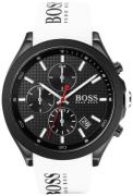 Hugo Boss Herreklokke 1513718 Sort/Gummi Ø44 mm