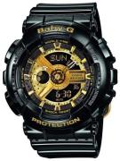 Casio Dameklokke BA-110-1AER Baby-G LCD/Resinplast Ø43.4 mm