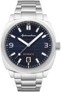 Spinnaker Herreklokke SP-5073-22 Hull Blå/Stål Ø42 mm