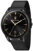 Maserati Herreklokke R8853146001 Tradizione Sort/Stål Ø45 mm