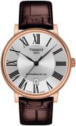 Tissot Herreklokke T122.407.36.033.00 Carson Sølvfarget/Lær Ø40 mm