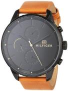 Tommy Hilfiger Herreklokke 1791486 Chase Sort/Lær Ø44 mm