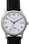 Longines Herreklokke L2.708.4.78.3 Master Sølvfarget/Lær Ø38.5 mm