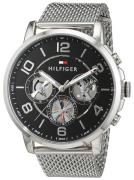 Tommy Hilfiger Herreklokke 1791292 Keagan Sort/Stål Ø44 mm