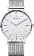 Bering Herreklokke 14241-004 Hvit/Stål Ø41 mm