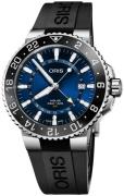 Oris Herreklokke 01 798 7754 4135-07 4 24 64EB Diving Blå/Gummi