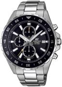 Casio Herreklokke EFR-568D-1AVUEF Edifice Sort/Stål Ø45.9 mm