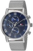 Tommy Hilfiger Herreklokke 1791398 Blå/Stål Ø44 mm