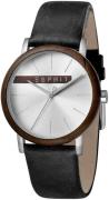 Esprit ES1G030L0035 Sølvfarget/Lær Ø38 mm