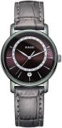 Rado Dameklokke R14064735 Diamaster Brun/Lær Ø33 mm