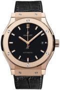 Hublot Herreklokke 511.OX.1181.LR Classic Fusion Sort/Gummi Ø45 mm