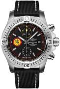 Breitling Herreklokke A133171A1B1X1 Avenger Chronograph 45 Sort/Lær