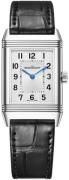 Jaeger LeCoultre Dameklokke 2548440 Reverso Classic Sølvfarget/Lær