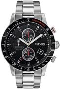 Hugo Boss Herreklokke 1513509 Rafale Sort/Stål Ø45 mm