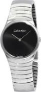 Calvin Klein Dameklokke K8A23141 Sort/Stål Ø33 mm